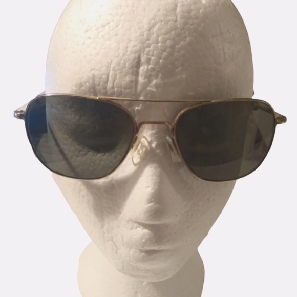 VINTAGE RANDOLPH ENG 58-20 5 1/2  CRYSTAL ORIGINAL PILOT AVIATOR SUNGLASSES - Picture 13 of 16